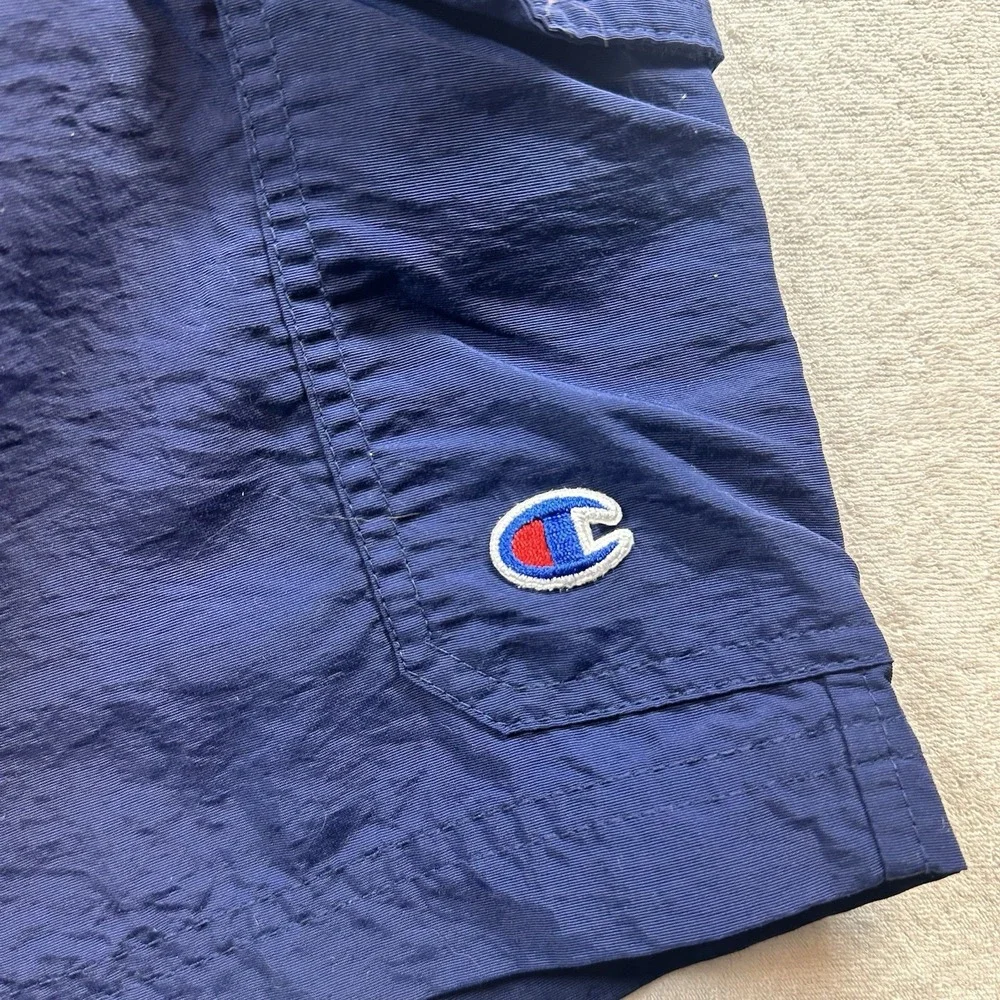 Champion‎ Volley Training Shorts Men L Navy Blue Athletic Swim Style